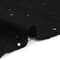 1 Yard Embroidered Eyelet Cotton Voile Black Field of Flowers Fabric 54 inch Width